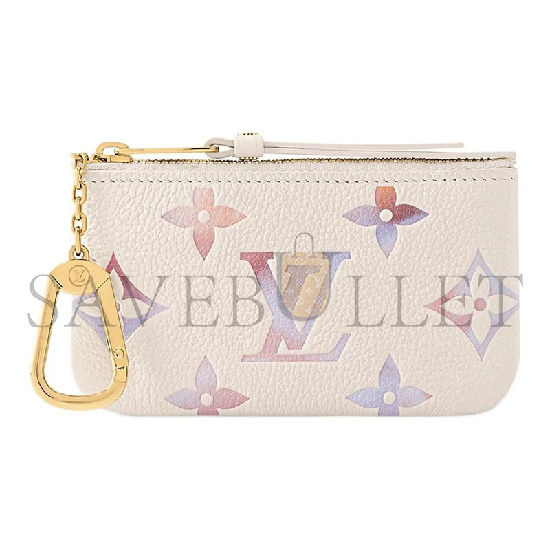 LOUIS VUITTON KEY POUCH COATED M25597 (12*7*1.5cm)